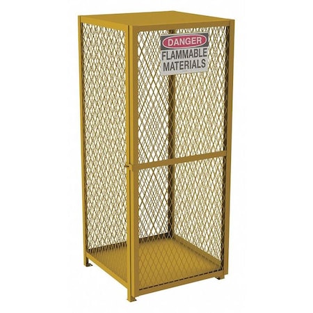 Gas Cylinder Cabinet,71-3/4" Hx30" W