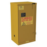 Steel, Recessed Pull Handle, Yellow, 1 Shelves