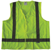 Safety Vest,Yellow/Green,Hook-and-Loop