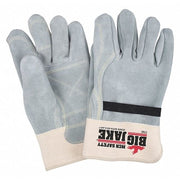 Leather Gloves, Cut Level A2 ,Uncoated ,M 12 PK