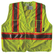 Safety Vest, Yellow/Green, 2XL/3XL