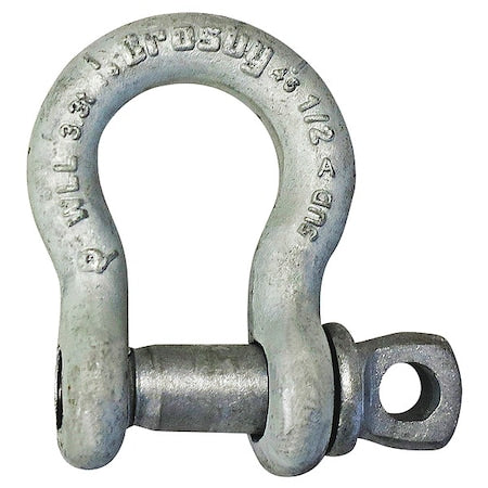 Anchor Shackle,1/2" Body Sz,Painted