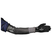 Cut Resistant Sleeve,HPPE,Gray,N,12" L