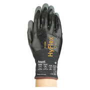 Cut Resistant Coated Gloves, Cut Level A4 ,Double Dipped ,Nitrile ,Sandy ,11 1 PR
