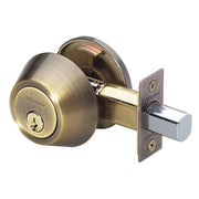 Deadbolt,Antique Brass,Single Cylinder