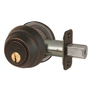 Deadbolt,Aged Bronze,Single Cylinder