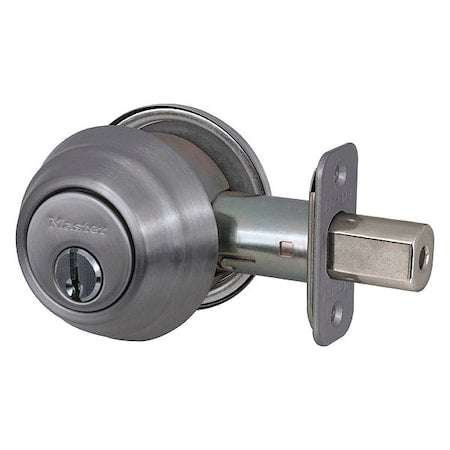 Deadbolt,Satin Nickel,Single Cylinder