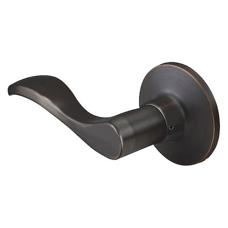 Lever Lockset,Aged Bronze,Wave Style