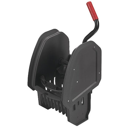 10 to 32 oz WaveBrake Down Press Mop Wringer, Black, Plastic