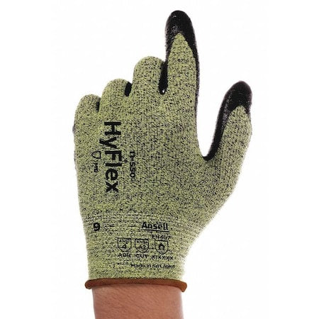 Cut Resistant Coated Gloves, Cut Level A2 ,Nitrile ,Smooth ,11 1 PR
