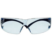 SecureFit 200, Safety Glasses, Scotchgard Anti-Fog & Anti-Scratch, Light Blue Lens, Blue Frame