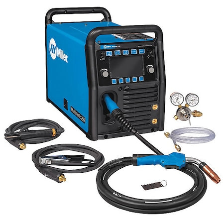 Multiprocess Welder, Multimatic 255, Phase Single-Phase ,DC Stick, Flux-Cored, MIG, Pulsed MIG