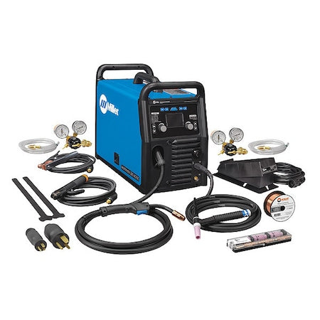 Multiprocess Welder, Multimatic 220 AC/DC, Phase Single-Phase ,110/115/120V AC, 220/230/240V AC