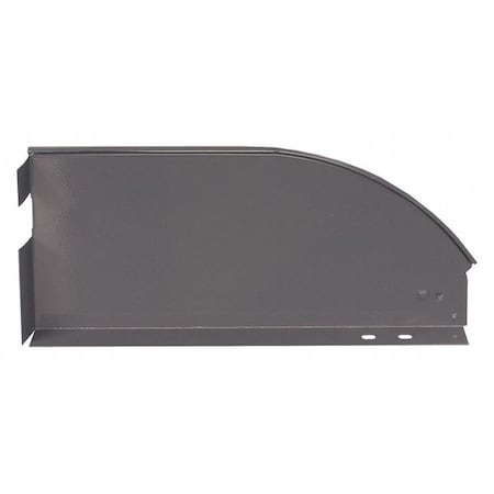 Gray, Steel Rotary Bin Divider, 1/2 in W, 5 1/2 in H
