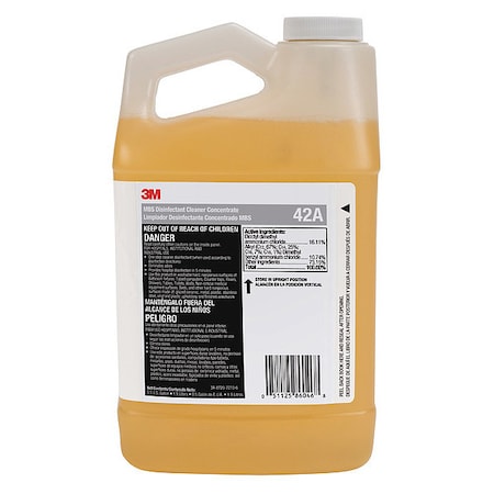 Cleaner and Disinfectant, 0.5 gal. Bottle