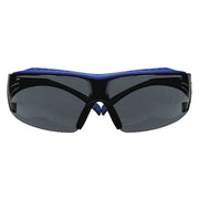 SecureFit 400, Safety Glasses, Scotchgard Anti-Fog & Anti-Scratch, Blue Lens, Blue/Gray Frame