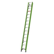 28 ft Fiberglass Extension Ladder, 375 lb Load Capacity
