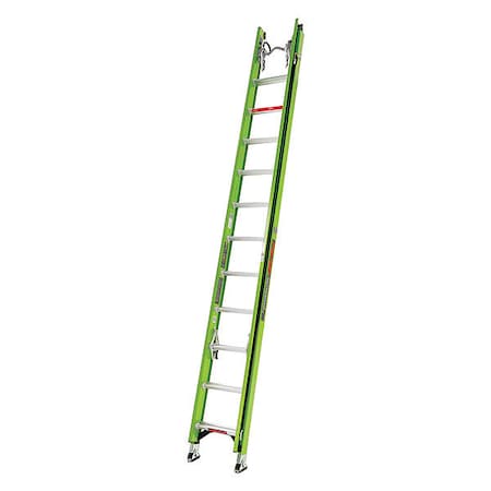 24 ft Fiberglass Extension Ladder, 300 lb Load Capacity