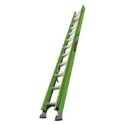 24 ft Fiberglass Extension Ladder, 300 lb Load Capacity