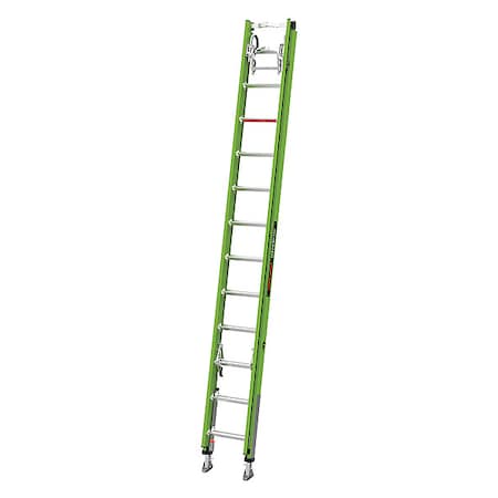 24 ft Fiberglass Extension Ladder, 300 lb Load Capacity