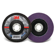 Flap Disc,5 in Dia, 7/8 in Arbor,80 Grit