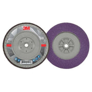 Flap Disc,7 in Dia, 5/8 in Arbor,80 Grit