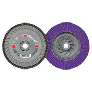 Flap Disc,5 in Dia, 5/8 in Arbor,60 Grit