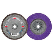 Flap Disc,5 in Dia, 5/8 in Arbor,80 Grit