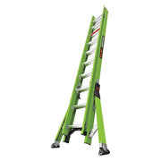 20 ft Fiberglass Extension Ladder, 300 lb Load Capacity