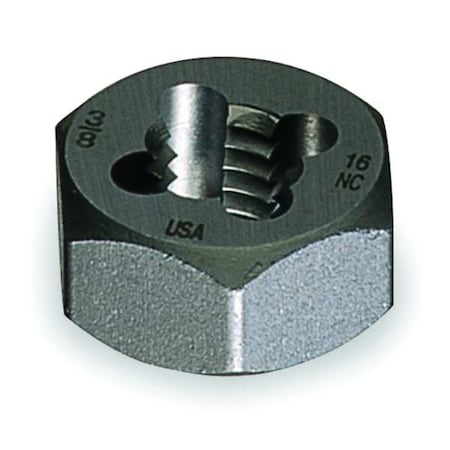 Carbon Hexagon Rethreading Pipe Die 0660 Cle-Line 1/4-18NPT