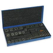 45PC 1/4-20 - 1-14 UNC,UNF and UNS Plug Hand Tap and Two-Piece Die Set Cle-Line 5513