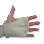 Hand Guard, Grain Leather Cowhide, Beige, M, 1 PR