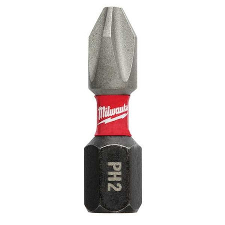 No. 2 Phillips SHOCKWAVE 1" Insert Bit Contractor Pack