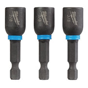 Shockwave 1-7/8" Mag Nutdriver 3/8", PK3