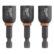 Shockwave 1-7/8" Mag Nutdriver 7/16", PK3