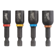SHOCKWAVE Magnetic Nut Driver Set, 1 7/8 in L, 4-Piece