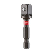 SHOCKWAVE 1/4" Hex to 3/8" Square Socket Adapter