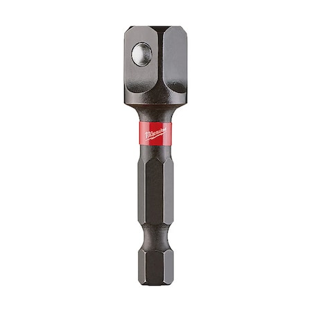 SHOCKWAVE 1/4" Hex to 3/8" Square Socket Adapter