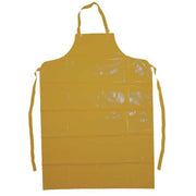 Bib Apron, Enduro 2000 Polyurethane, Yellow, 50 in, Universal