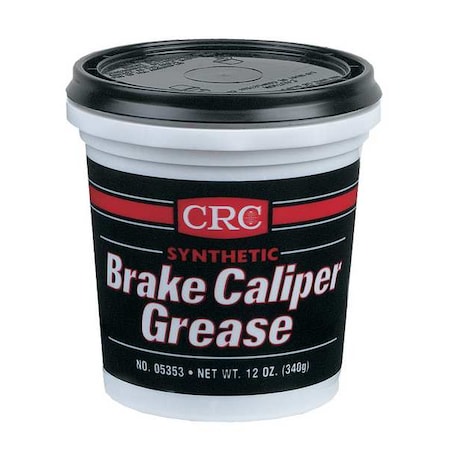 Brake Caliper Grease, 12 oz, Tub, Black