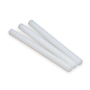 Hot Melt Adhesive, Clear, 5/8 in Dia, 8 in L, 40 sec Begins to Harden, 154 PK