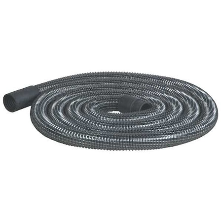 Collection Hose,17 Ft L x 1 3/4 In Dia