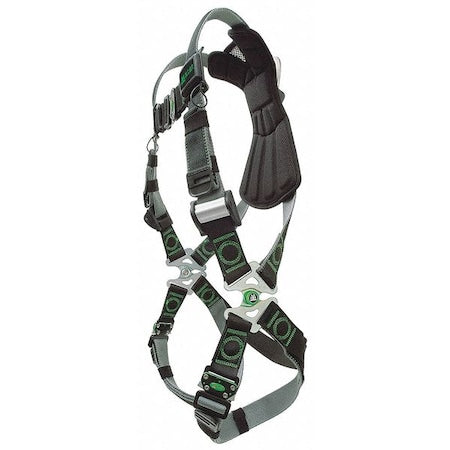 Revolution(R) Full Body Harness, 2XL/3XL, 400 lb., Quick-Connect Chest/ Quick-Connect Leg Straps