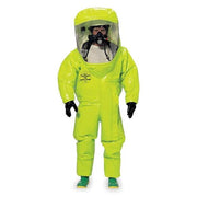 Tychem 10000 Encapsulated Level A Suit,L,Front Entry