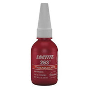 Primerless Threadlocker, LOCTITE 263, Red, High Strength, Liquid, 10 mL Bottle
