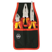 3 Piece Bi-Material Grip Plier Set Insulated Handle
