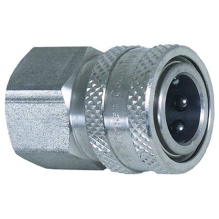 QuickConnect Coupler,Female,3/8x3/8 In