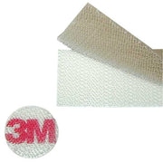 Reclosable Fastener, Disc, Acrylic Adhesive, 3/8 in, Clear, 1800 PK