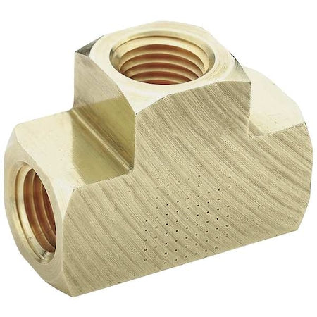Tee Union Brass Union Tee, 1/4 in Female NPT X 1/4 in Female NPT