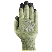 ActivArmr Cut-Resistant, Arc Flash, FR Gloves, HRC 2, ANSI A4, Green/Black, Size XL, 1 Pair